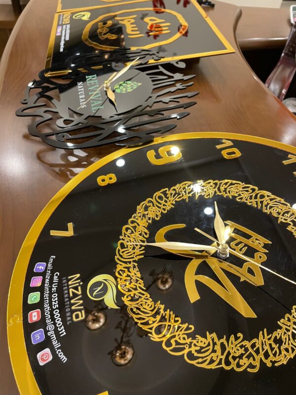 Customize clocks and Calligraphy with your Brand Name - Image 3