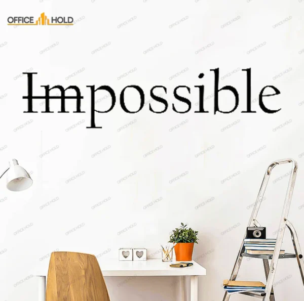 Possible Impossible Inspiring Office wall Decor - OWD-074 - Image 4