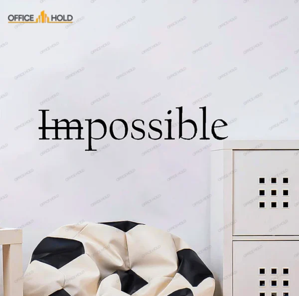 Possible Impossible Inspiring Office wall Decor - OWD-074 - Image 3