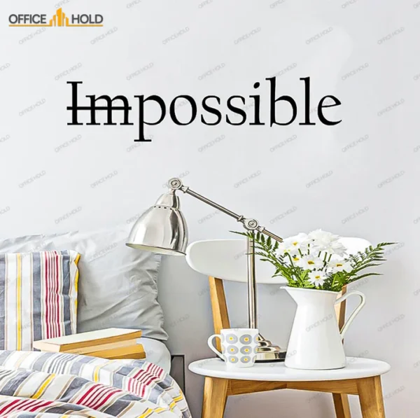 Possible Impossible Inspiring Office wall Decor - OWD-074